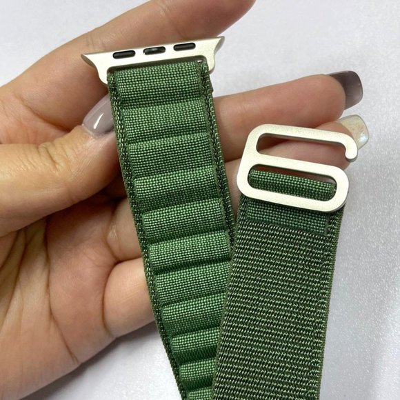 NEW GREEN Loop Adjustable Strap for Apple Watch - Picture 8 of 8